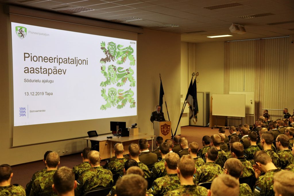 Pioneeripataljon tähistab 102. aastapäeva